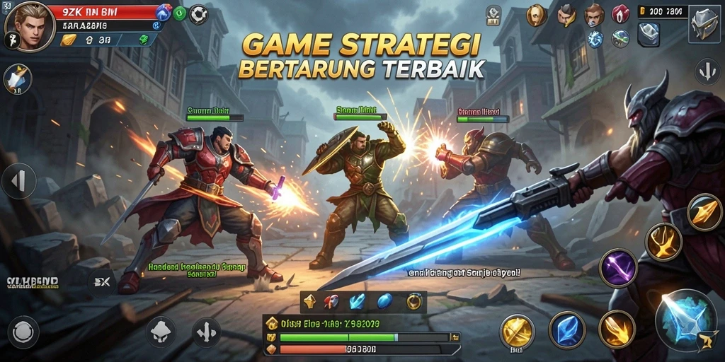 Tampilan gameplay menegangkan dalam 9ZK yang penuh strategi.
