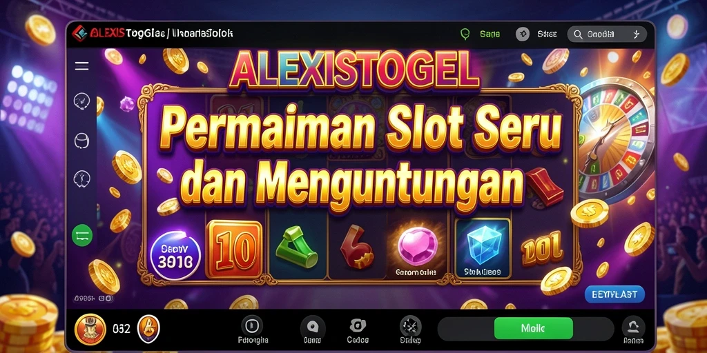 Tampilan gameplay ALEXISTOGEL yang seru dan mengasyikkan.