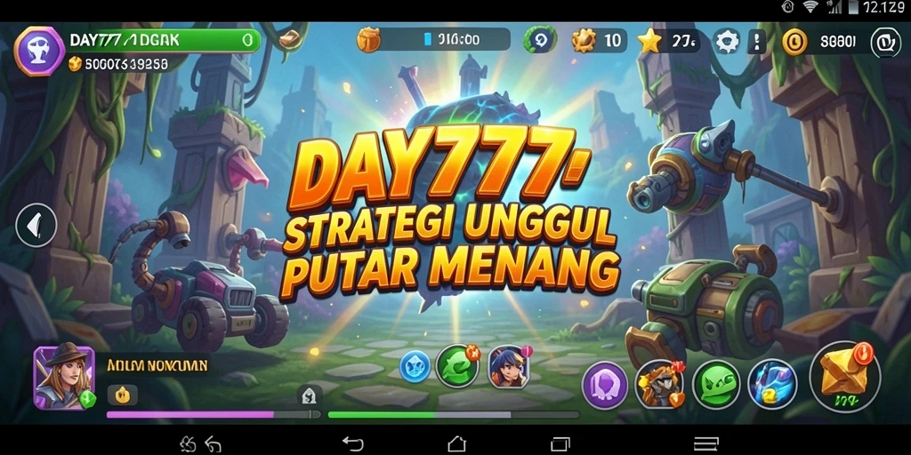 Tampilan gameplay menarik dari DAY777 dengan elemen strategi.
