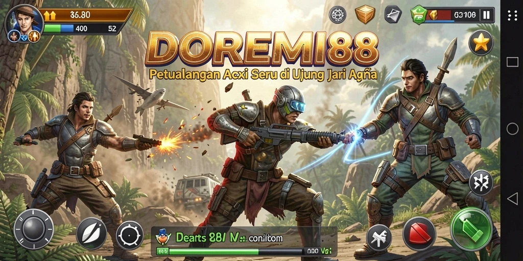 Tampilan gameplay DOREMI88 yang seru dan mendebarkan.