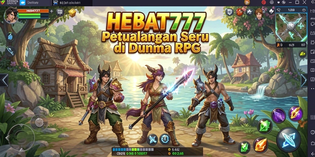 Tampilan gameplay HEBAT777 yang memukau dan menarik.