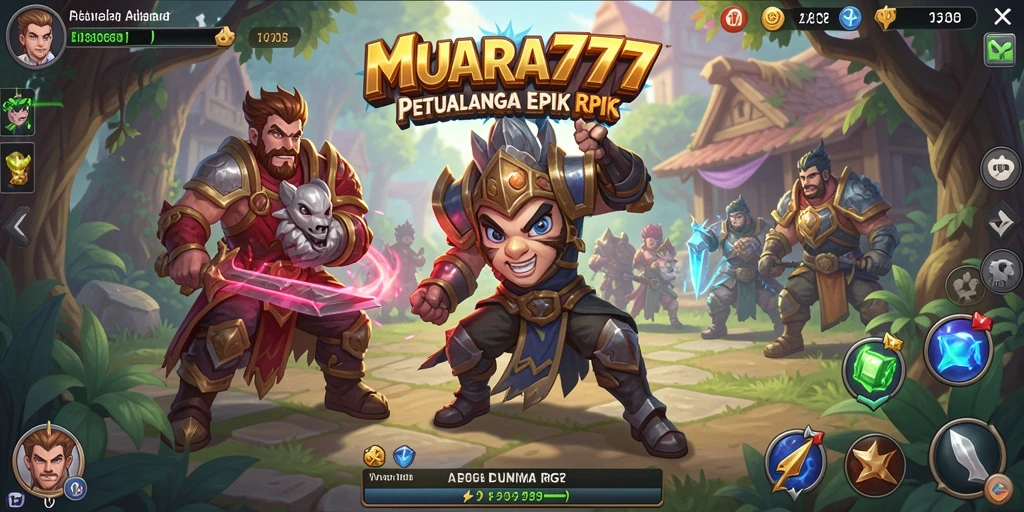 Screenshot MUARA777 menampilkan aksi seru dalam dunia RPG yang menakjubkan.