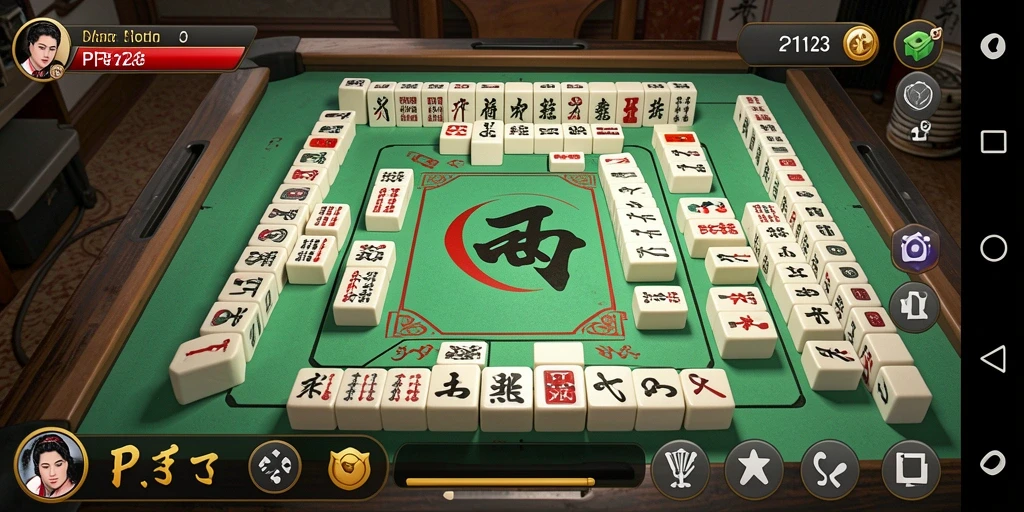 Tampilkan gameplay menantang dalam permainan Mahjong PP123.