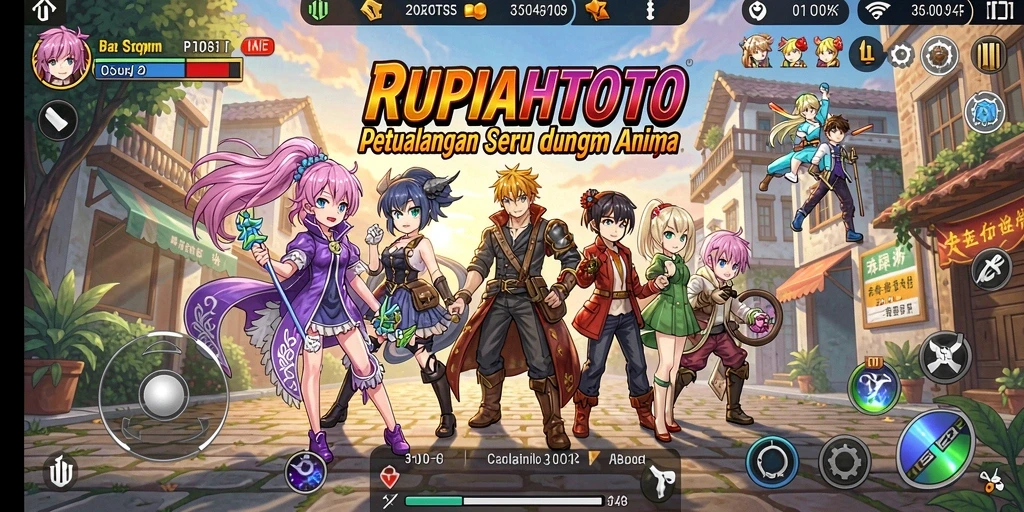 Gameplay seru RUPIAHTOTO dalam dunia Anime yang memukau.