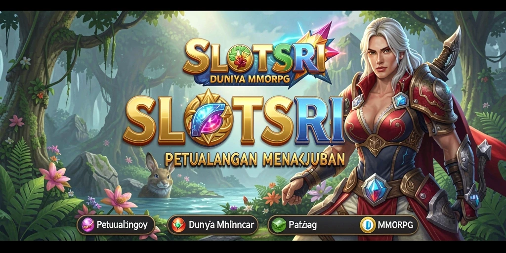 Tangkapan layar utama SLOTSRI menunjukkan aksi seru dalam gameplay MMORPG.