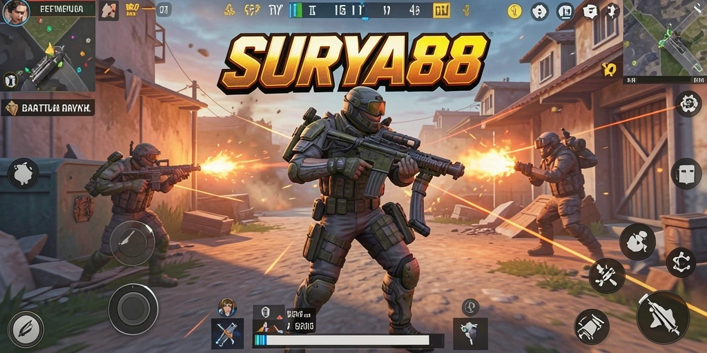 Tampilan gameplay <strong>SURYA88</strong> yang seru dan mendebarkan.